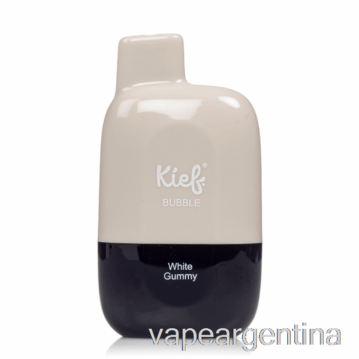 Xtra Kief Bubble 6500 Vape Gomoso Blanco Desechable Argentina